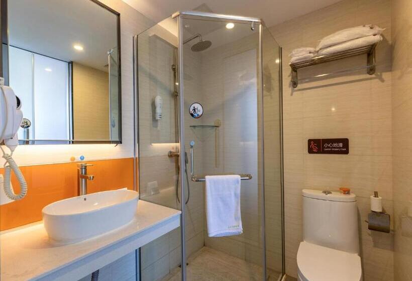 اتاق استاندارد با تخت دوبل, 7days Premium Xichang Torch Plaza Qionghai Wetland Park Branch