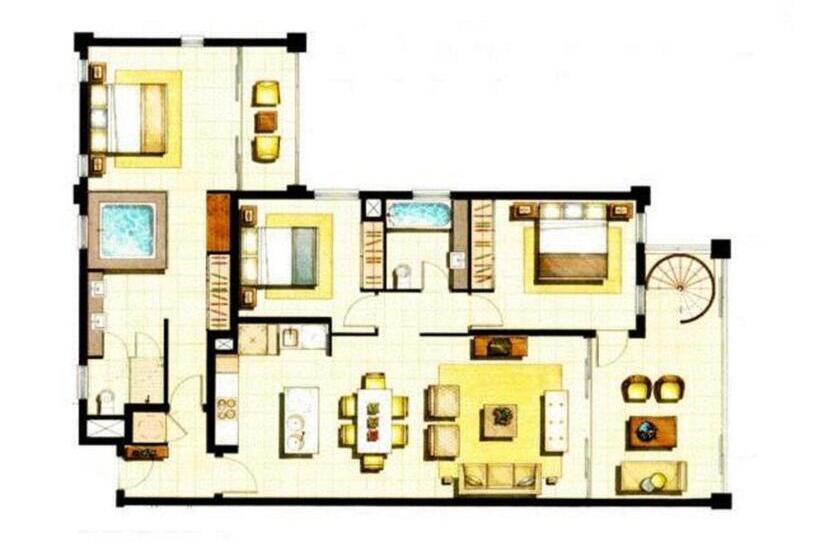 آپارتمان 3 خوابه, Luxury Apartments At Temple Resort And Spa Port Douglas