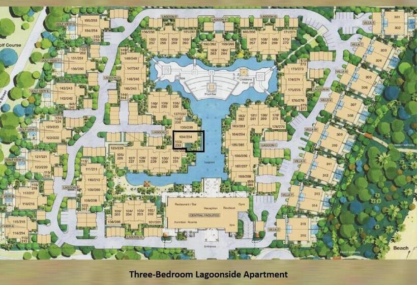 آپارتمان 3 خوابه, Luxury Apartments At Temple Resort And Spa Port Douglas