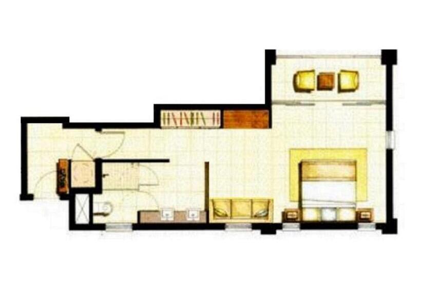 استودیوی استاندارد, Luxury Apartments At Temple Resort And Spa Port Douglas