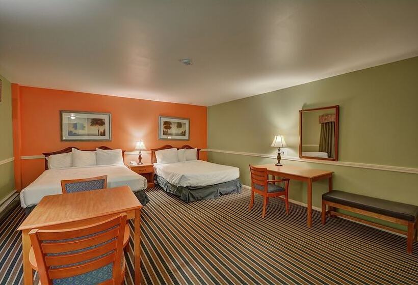 اتاق استاندارد با 2 تخت دوبل, Colonial Motel And Spa