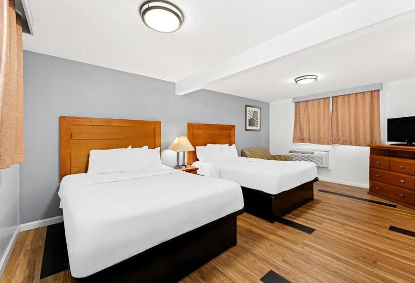 اتاق لوکس با تخت بزرگ, Americas Best Value Inn Stonington Mystic