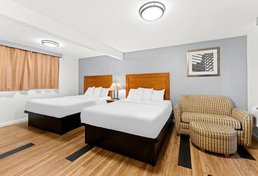 اتاق استاندارد چهار تخته, Americas Best Value Inn Stonington Mystic