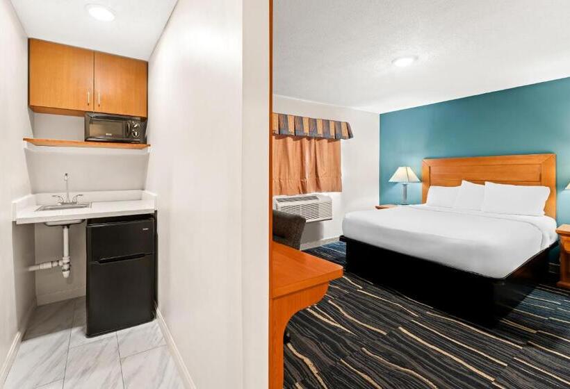 اتاق استاندارد با تخت بزرگ, Americas Best Value Inn Stonington Mystic