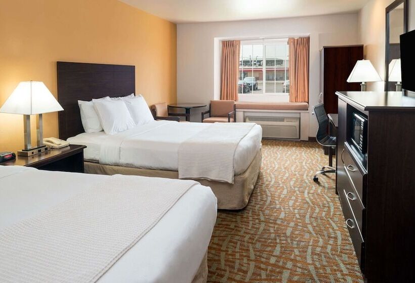 اتاق استاندارد با 2 تخت دوبل, Days Inn & Suites By Wyndham Spokane Airport Airway Heights