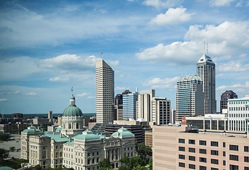 اتاق استاندارد با 2 تخت دوبل, Indianapolis Marriott Downtown