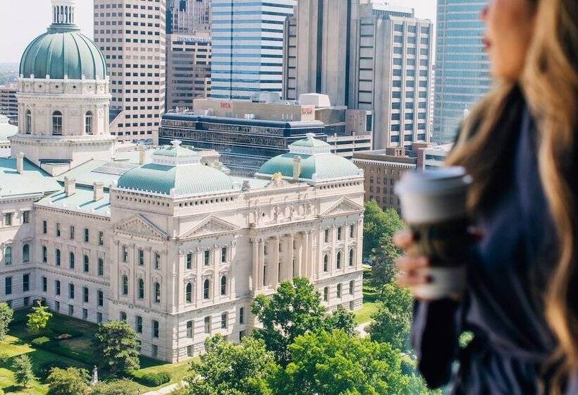 اتاق استاندارد با 2 تخت دوبل, Indianapolis Marriott Downtown
