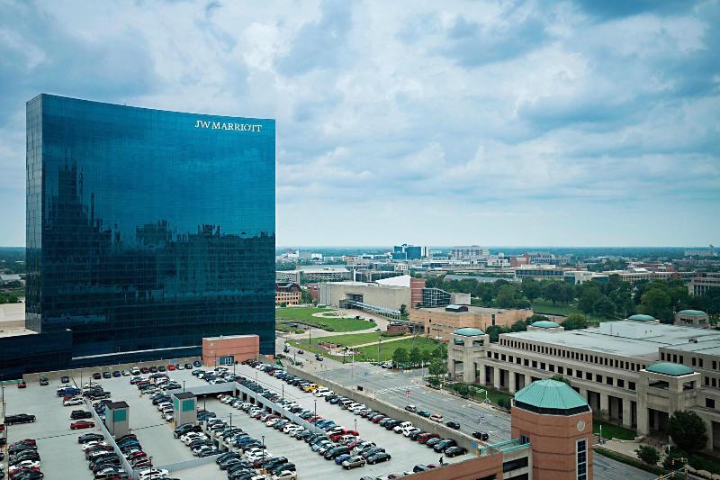 اتاق استاندارد با تخت بزرگ, Indianapolis Marriott Downtown