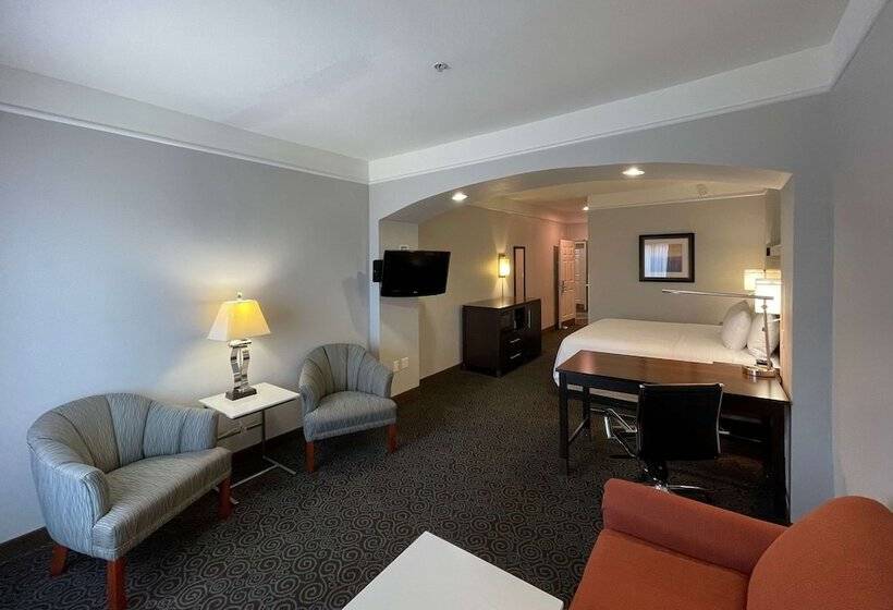 Deluxe Room, La Quinta Inn & Suites By Wyndham Houston West At Clay Road