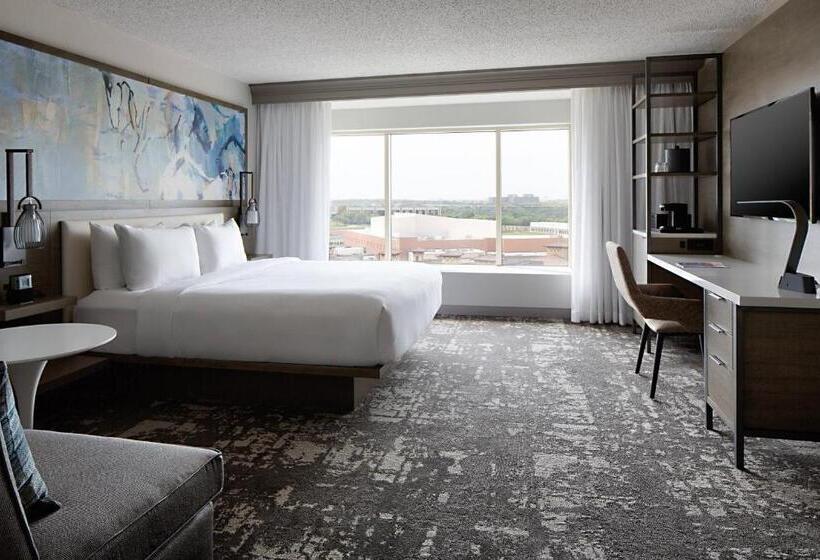 اتاق استاندارد با تخت بزرگ, Marriott Dallas Las Colinas