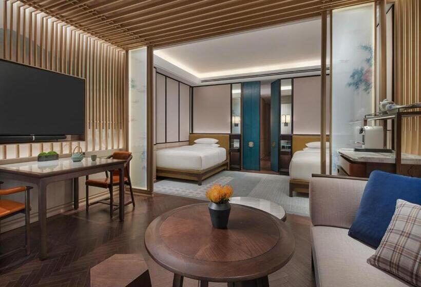 اتاق استاندارد با چشم‌انداز شهر, Park Hyatt Suzhou