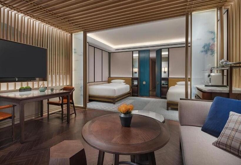 اتاق استاندارد با چشم‌انداز, Park Hyatt Suzhou