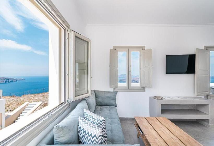 سوئیت دولوکس با چشم‌انداز, Caldera Stories Private Suites