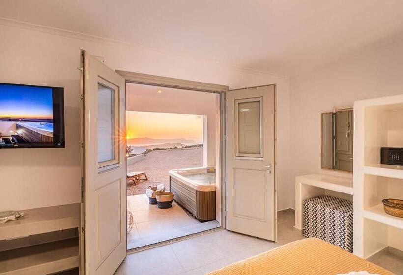 سوئیت جونیور دلوکس با چشم‌انداز, Caldera Stories Private Suites