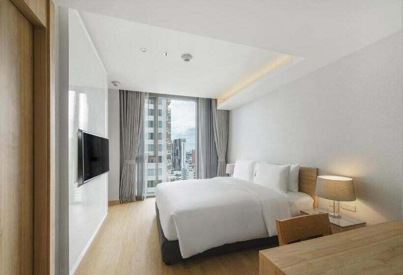 آپارتمان لوکس 2 خوابه, Oakwood Suites Bangkok