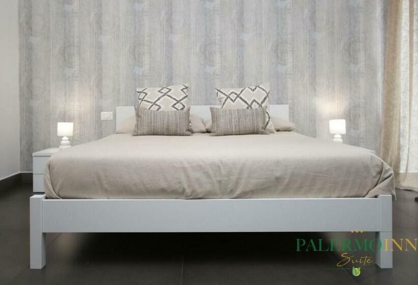اتاق استاندارد با بالکن, Palermo Inn Suite