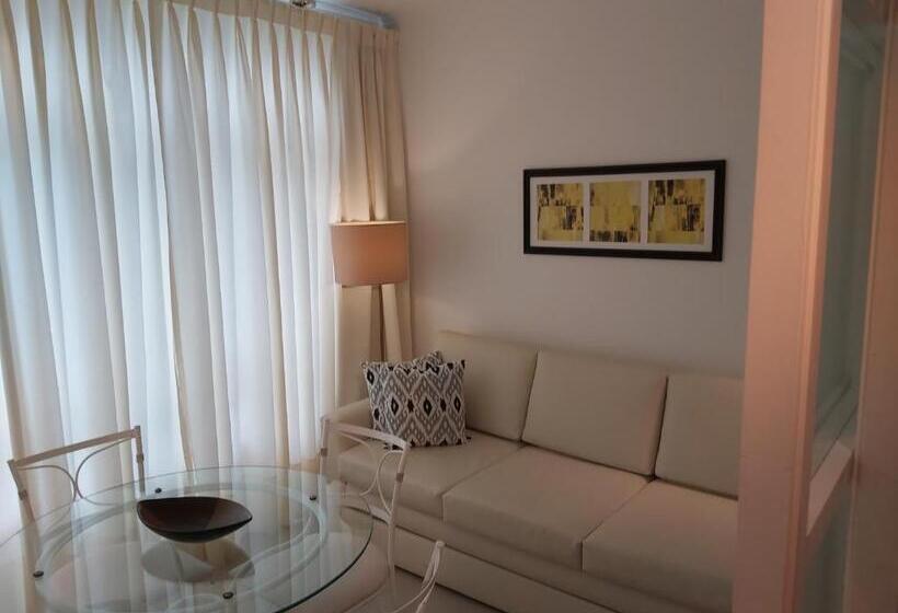 آپارتمان 1 خوابه با تراس, Complejo Greenpark