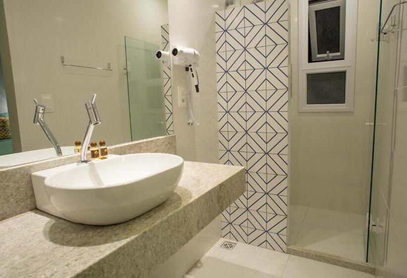 اتاق استاندارد سه تخته با بالکن, Pousada Renda Do Mar