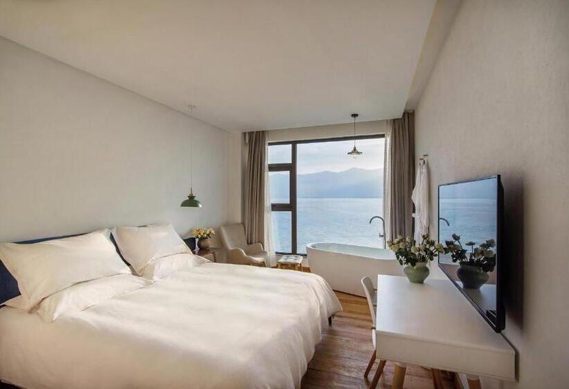 اتاق استاندارد با تخت بزرگ, Yuanshanqing·stone Hill Seaview Guesthouse