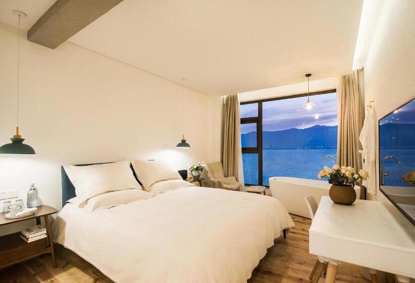 اتاق استاندارد با تخت بزرگ, Yuanshanqing·stone Hill Seaview Guesthouse