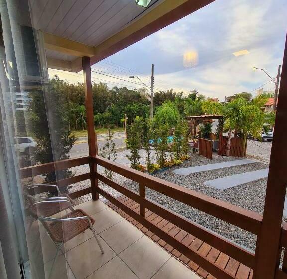 آپارتمان 1 خوابه با چشم‌انداز استخر, Residencial Salmão