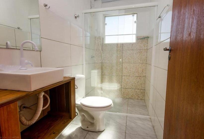 آپارتمان 1 خوابه با چشم‌انداز استخر, Residencial Salmão