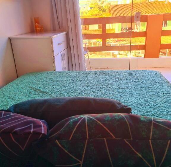 آپارتمان 1 خوابه با چشم‌انداز استخر, Residencial Salmão