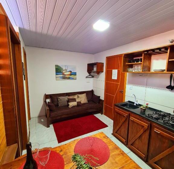 آپارتمان 1 خوابه با چشم‌انداز استخر, Residencial Salmão