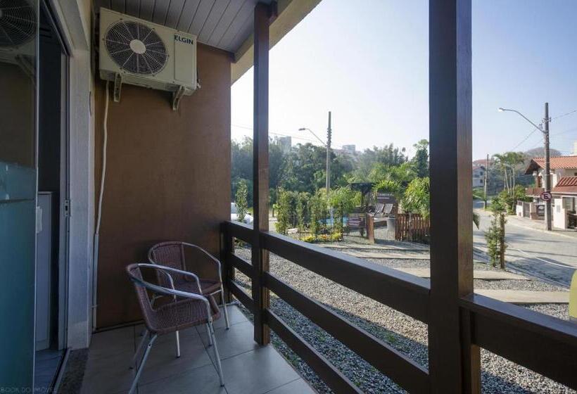 آپارتمان 1 خوابه با بالکن, Residencial Salmão