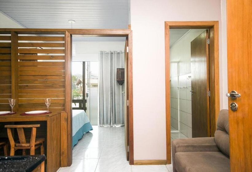 آپارتمان 1 خوابه با بالکن, Residencial Salmão