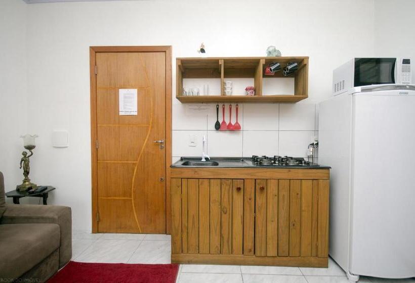 آپارتمان 1 خوابه با بالکن, Residencial Salmão