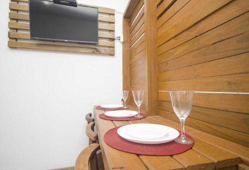 آپارتمان 1 خوابه با بالکن, Residencial Salmão