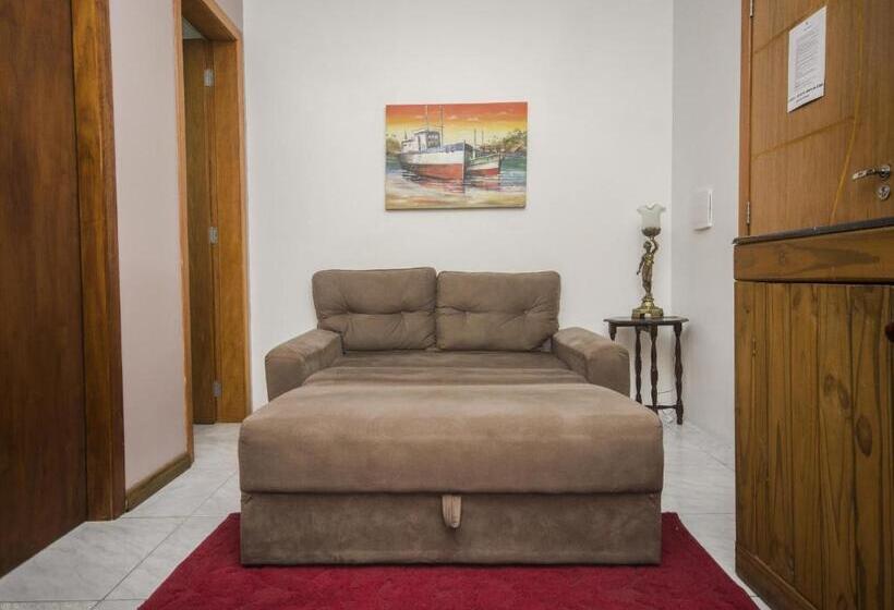 آپارتمان 1 خوابه با بالکن, Residencial Salmão
