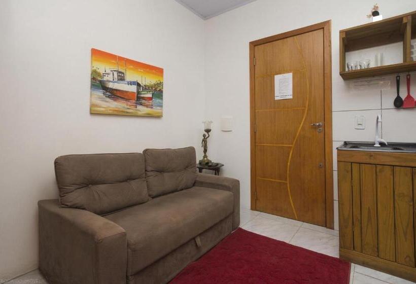 آپارتمان 1 خوابه با بالکن, Residencial Salmão
