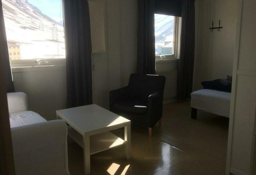 اتاق استاندارد با سرویس بهداشتی مشترک, Haugen Pensjonat Svalbard