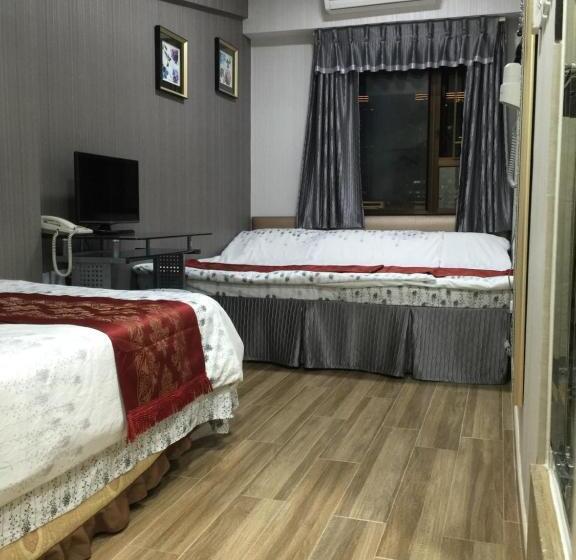 اتاق استاندارد چهار تخته, Hong Kong Tai San Guest House