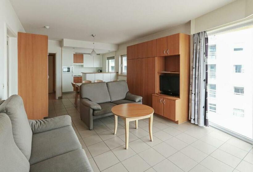 1 Sovrums Lägenhet, Vayamundo Oostende   Apartments