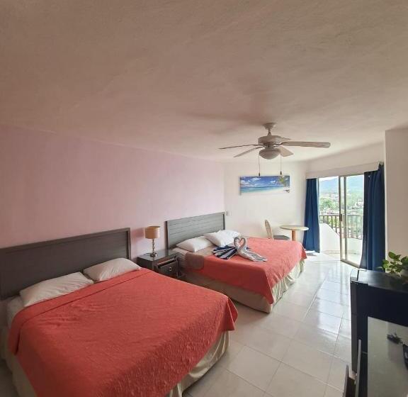 اتاق استاندارد چهار تخته, Enna Inn Ixtapa Habitación Vista Al Mar