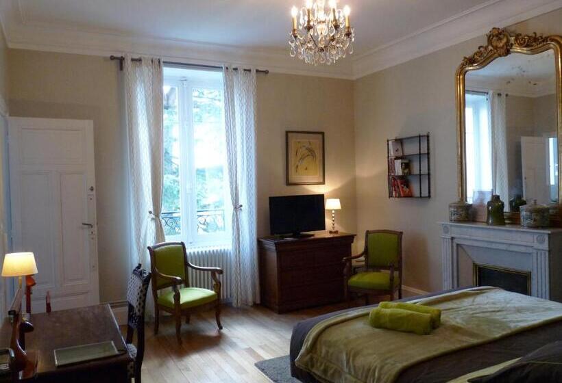 آپارتمان یک خوابه با دری مشترک که هال را جدا می کند., Chambres D Hôtes Côté Parc Côté Jardin Avec Parking Privé Gratuit