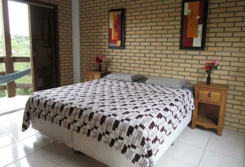 اتاق لوکس با بالکن, Paraíso Hostel Praia Do Rosa