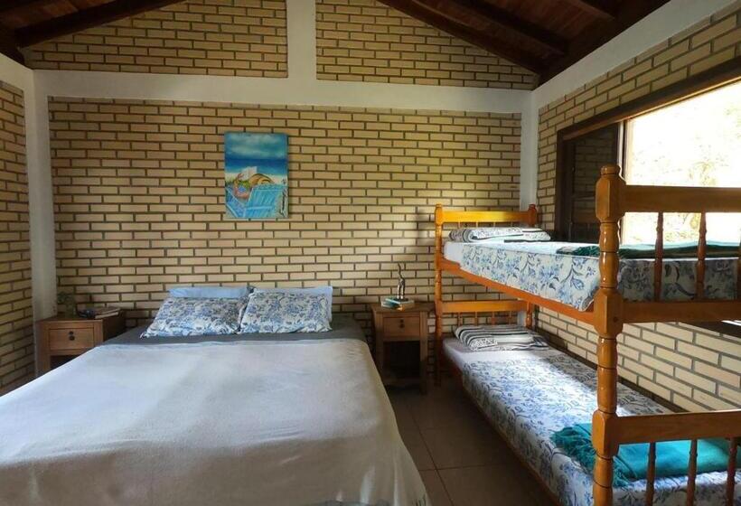 اتاق استاندارد چهار تخته, Paraíso Hostel Praia Do Rosa