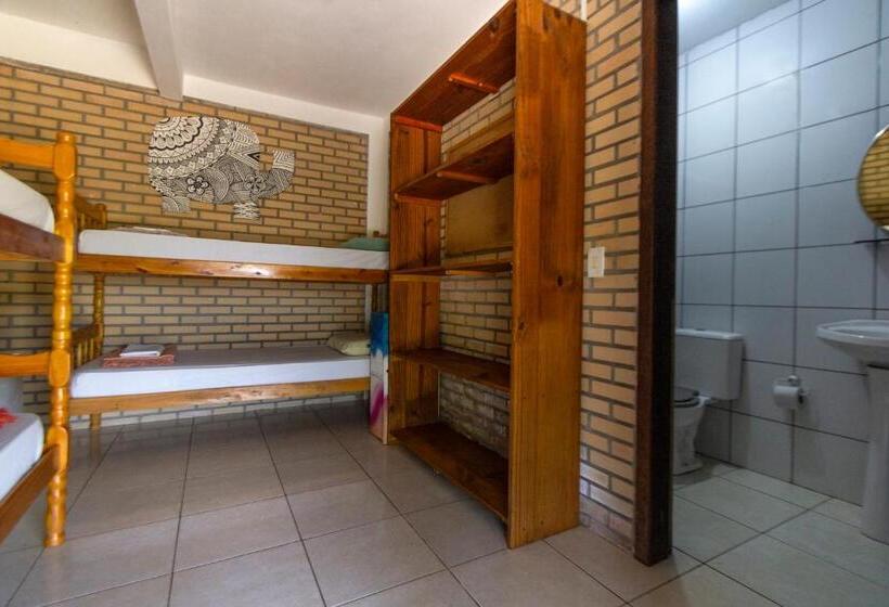 اتاق کلاسیک چهارنفره, Paraíso Hostel Praia Do Rosa