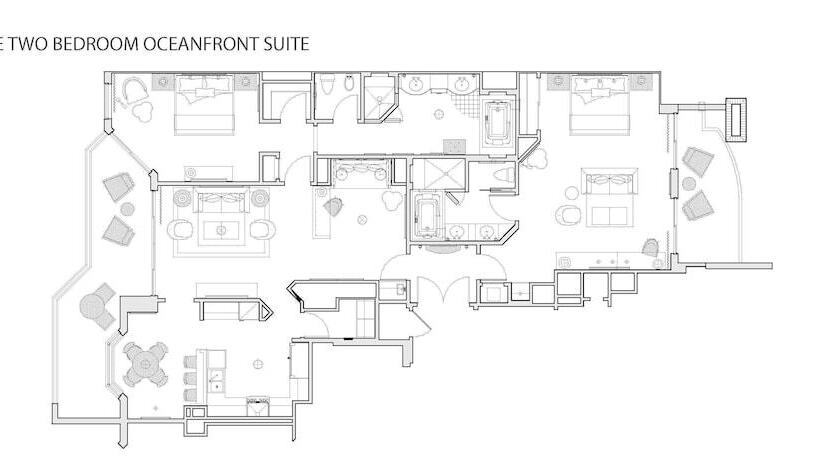 2 Bedroom Deluxe Suite, Acqualina Resort And Spa