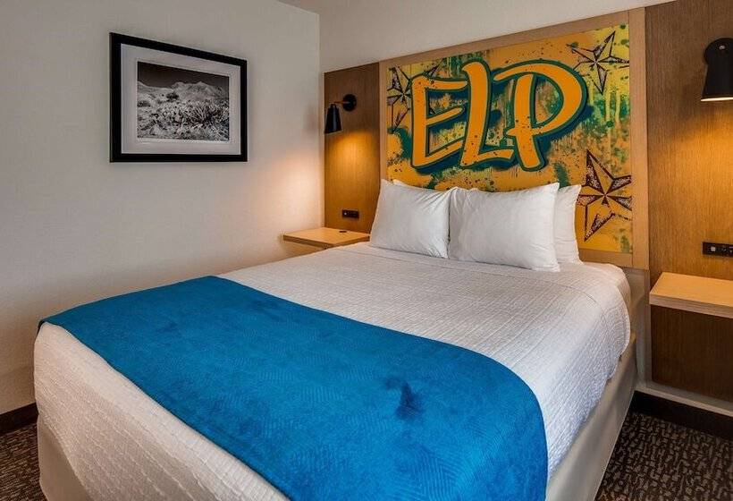 Quarto Estandar Cama Casal, Best Western El Paso Airport Entrada