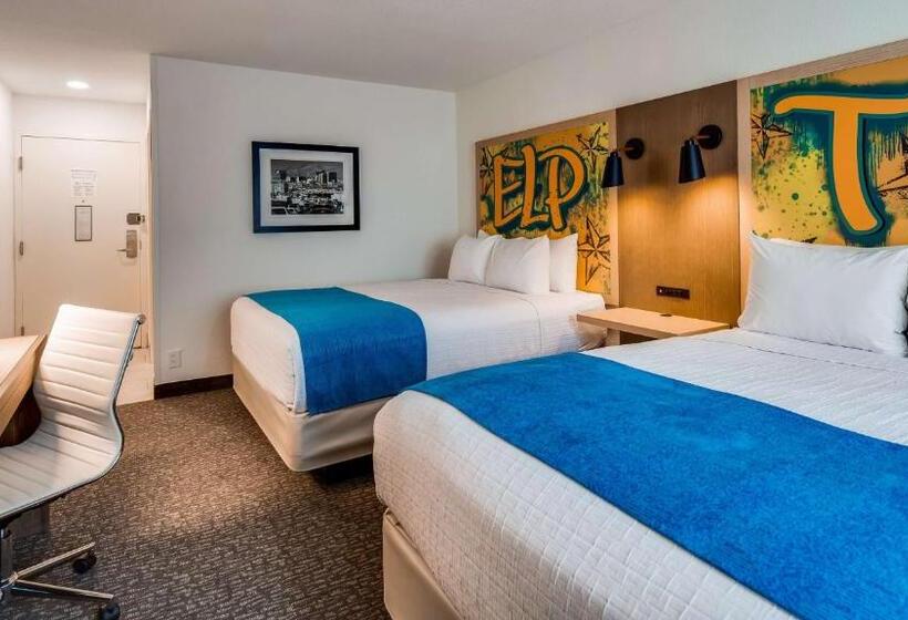 Standard Room Adapted for people with reduced mobility, Best Western El Paso Airport Entrada