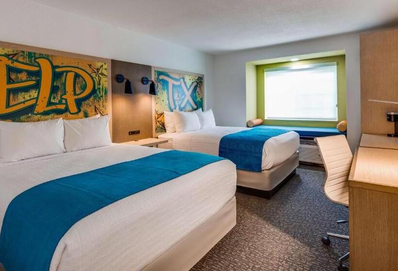 Standard Room Adapted for people with reduced mobility, Best Western El Paso Airport Entrada