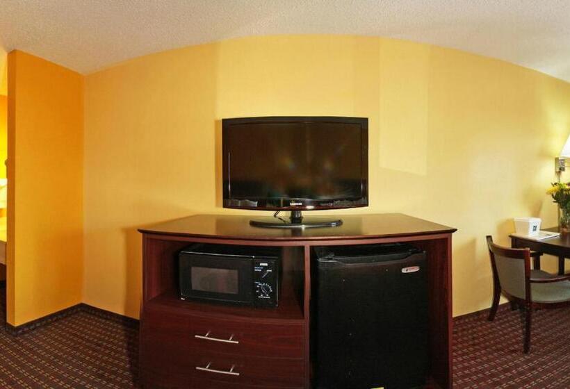 اتاق استاندارد با تخت بزرگ, Quality Inn Central Wisconsin Airport Mosinee