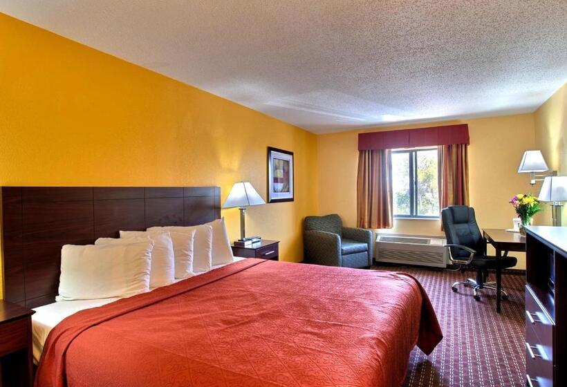 اتاق استاندارد با تخت بزرگ, Quality Inn Central Wisconsin Airport Mosinee