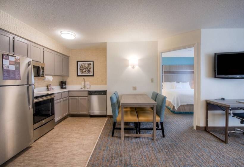 Suite met 2 Slaapkamers, Residence Inn Wilmington Landfall