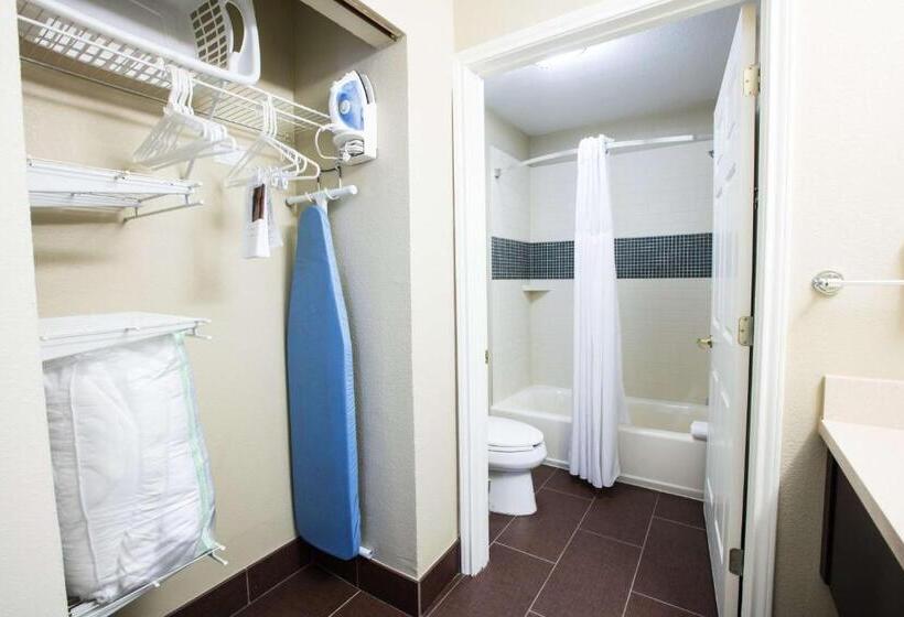 带大床的套房, Sonesta Es Suites Austin The Domain Area